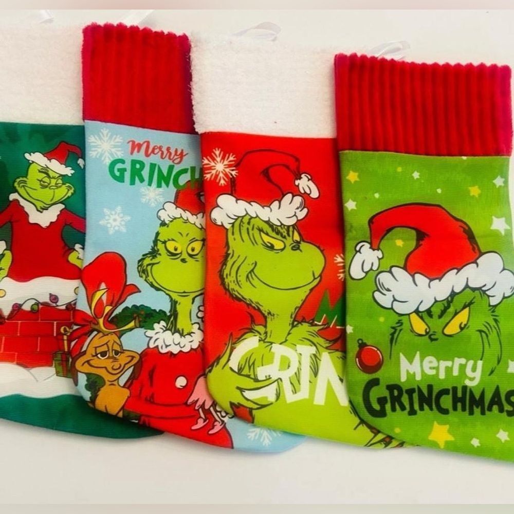 Grinch Christmas Stockings Set